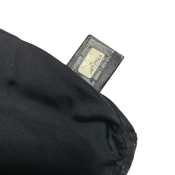 Authentic Chanel top handle clutch nylon bag - Picture 5 of 7